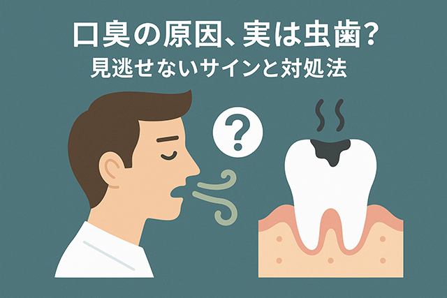 口臭の原因、実は虫歯？見逃せないサインと対処法