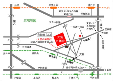アクセスと参拝の利便性