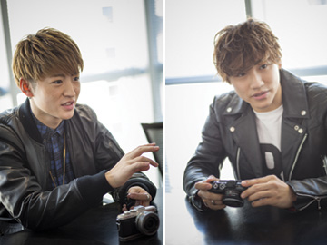 僕たちの”これだけでいい”カメラ 小森隼×佐野玲於＜GENERATIONS from