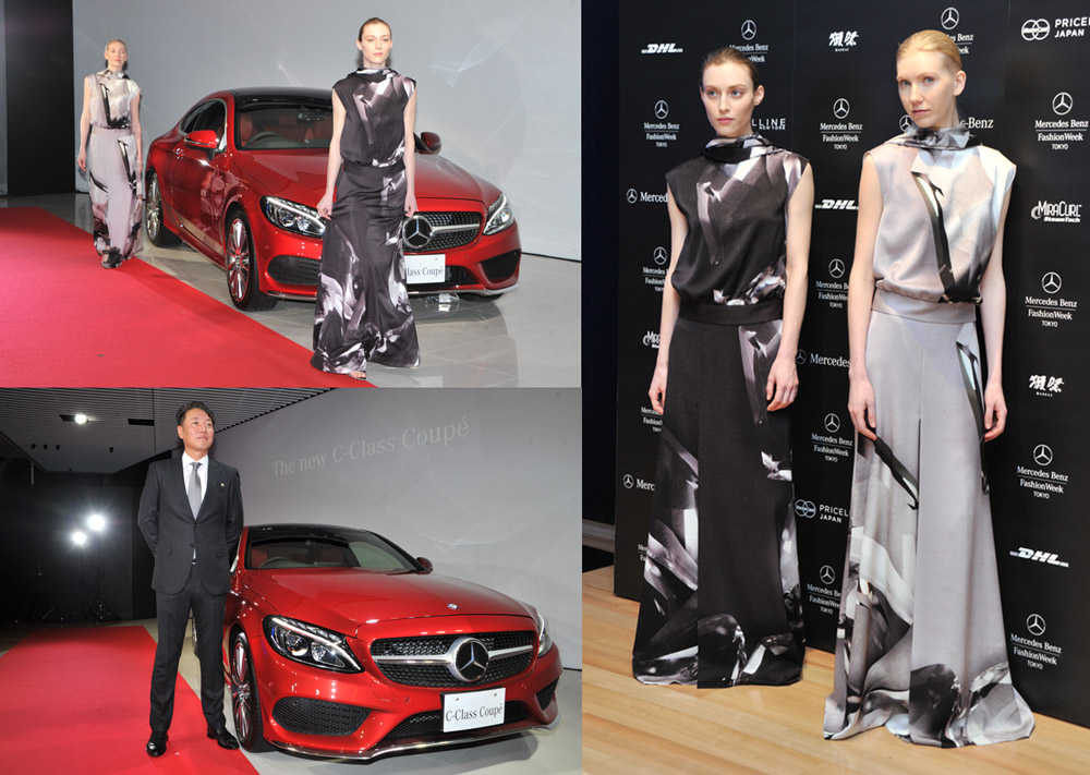 メルセデスの新型cクラスクーペがファッションウィーク初日にお披露目 Tokyo Headline