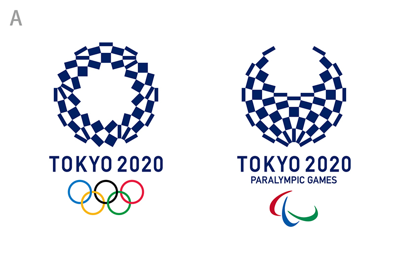 東京2020パラリンピック　法被　野老朝雄ロゴ