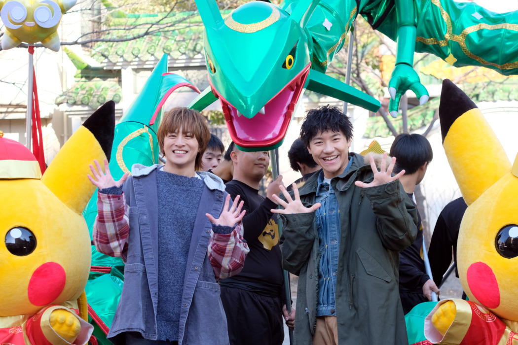 GENERATIONS 白濱亜嵐と小森隼、伝説のポケモンと踊る！「少年時代の