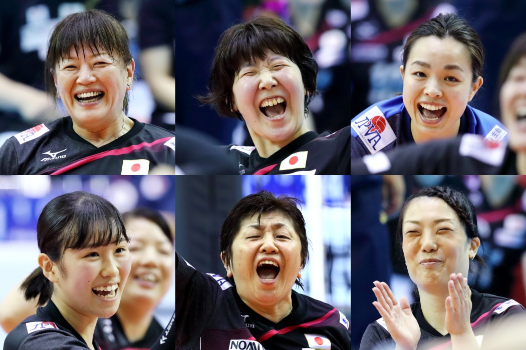 シッティングバレーボール 女子日本代表 笑顔 笑顔 笑顔 アフロスポーツ プロの瞬撮 Tokyo Headline